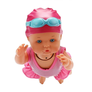 عروسک نوزاد شناگر 33 سانتی متری Swimming Doll -اسباب بازی